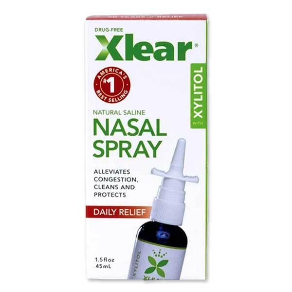 キシリア キシリトール 生理食塩水 鼻スプレー 45ml(1.5fl oz) Xlear Xylit...