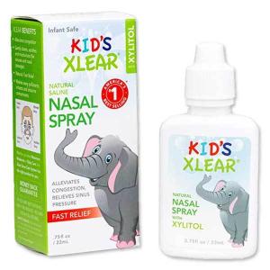 キシリア 子供用 生理食塩水 鼻スプレー 22ml(0.75floz) Xlear Kid&apos;s Xylitol and Saline Nasal Spray｜womensfitness