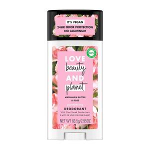 Love Beauty & Planet Deodorant ムルムルバターアンドローズ 83.5g（2.95oz）ラブビューティーアンドプラネット【5月優先配送対象】