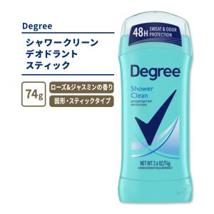 ディグリー シャワークリーン デオドラントスティック 74g (2.6oz) ローズ&amp;ジャスミン D...