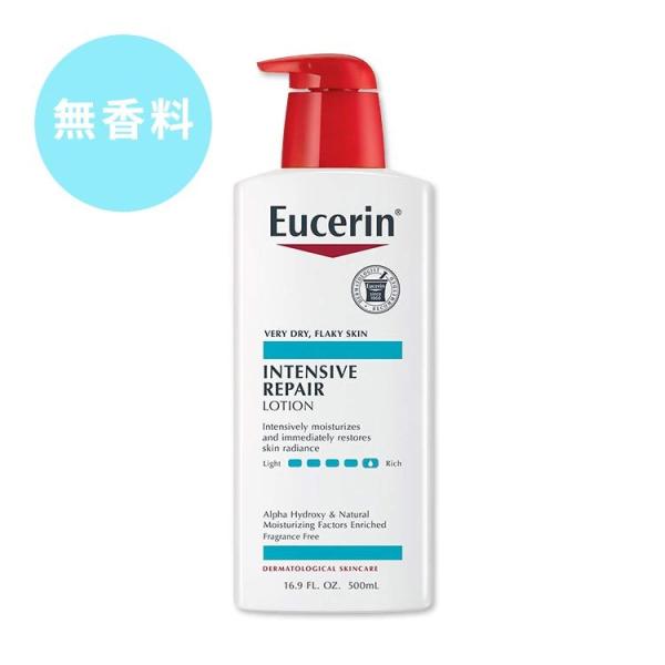 ユーセリン インテンシブ リペア ローション 無香料 500ml (16.9fl oz) Eucer...