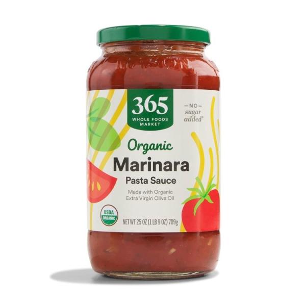 ホールフーズマーケット オーガニック マリナラ パスタソース 709g  365 by Whole ...
