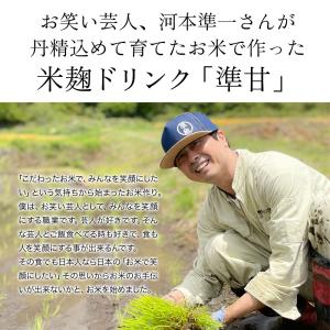 甘酒 米麹 準甘 500ml×1本 炭酸水 強...の詳細画像3