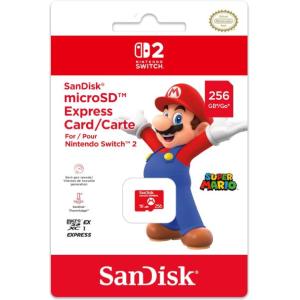 サンディスク マイクロSDエクスプレスカード 256GB for Nintendo Switch 2 スイッチ２ ニンテンドー「アウトレット倉庫在庫」「キャンセル不可」