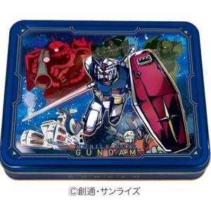 ハート ガンダムレリーフ缶 1缶 チョコ16個 バレンタイン2022