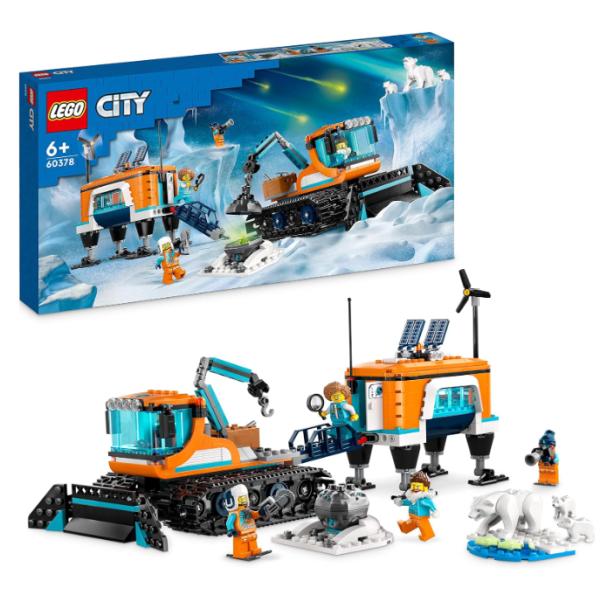 レゴ LEGO シティ 60378 北極探検 探査トラックと移動ラボ  「アウトレット倉庫在庫」 「...