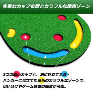 ゴルフパターマット パター 練習 パット マッ...の詳細画像2