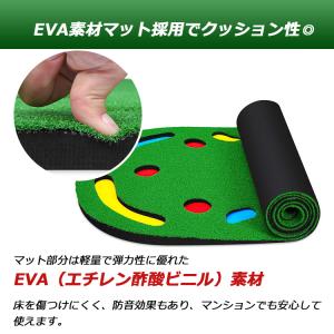 ゴルフパターマット パター 練習 パット マッ...の詳細画像5