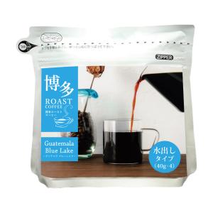 【公式ストア】水出しコーヒー パック 博多ローストコーヒー アイスコーヒー40g×4パック グアテマラ ブルーレイク （保存 便利 ジップ式）｜wonder-store77