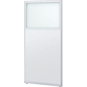 内田洋行 E3パネル 40mm厚タイプ CS-1709OW 幅900mm×高さ1725mm 腰上ガラス ソリッドカラー塗装