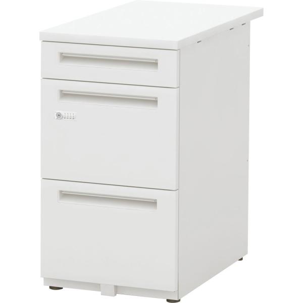 内田洋行 SCAENA(スカエナ) Sタイプ 脇SS047A4-3DN 脇デスク・A4-3段 ダイヤ...