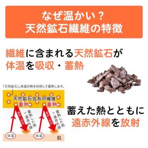 冷え対策 不思議なフェルト ミニ 遠赤外線 効...の詳細画像2