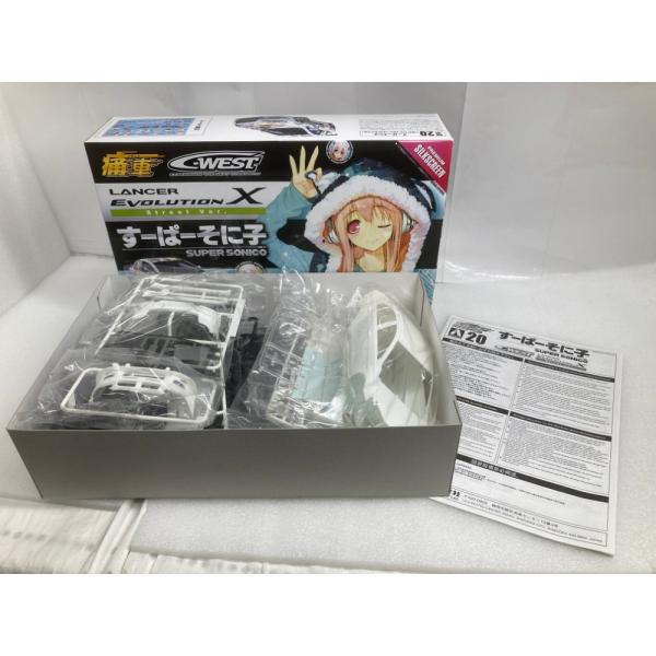 【中古】【未組立】1/24 すーぱーそに子 C-WEST ランサーエボリューションX(ストリートVe...