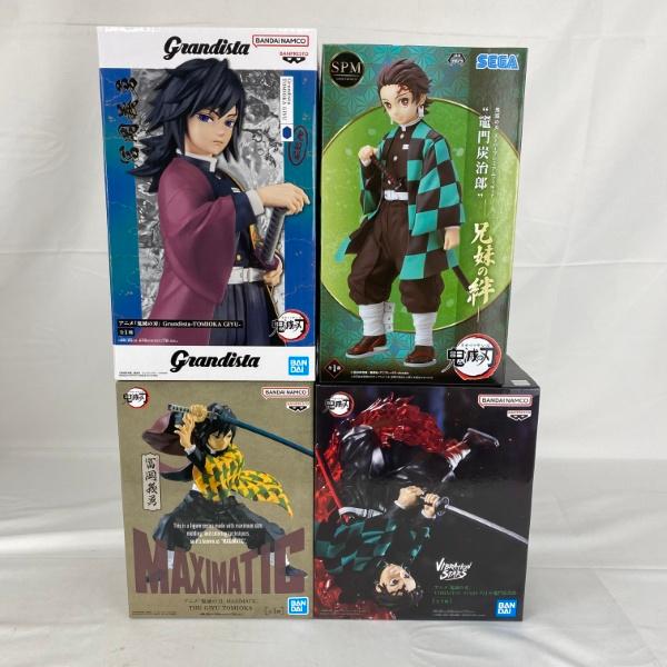 【中古】【未開封】【セット】鬼滅の刃 冨岡義勇/竈門炭治郎 プライズフィギュア 4点＜フィギュア＞（...