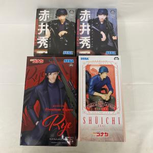 【中古】【未開封】【セット】名探偵コナン 赤井秀一 ちょこのせ、プレミアム、グレイスシチュエーションフィギュア 4点＜フィギュア＞（代引き不可）6541