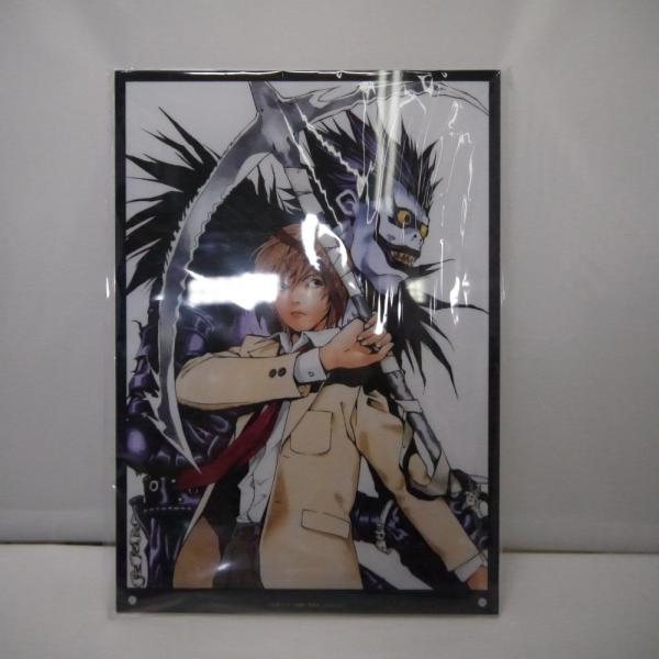 【中古】【未開封】夜神月＆リューク A4アクリルパネル 「DEATH NOTE ラッキー缶バッジBO...