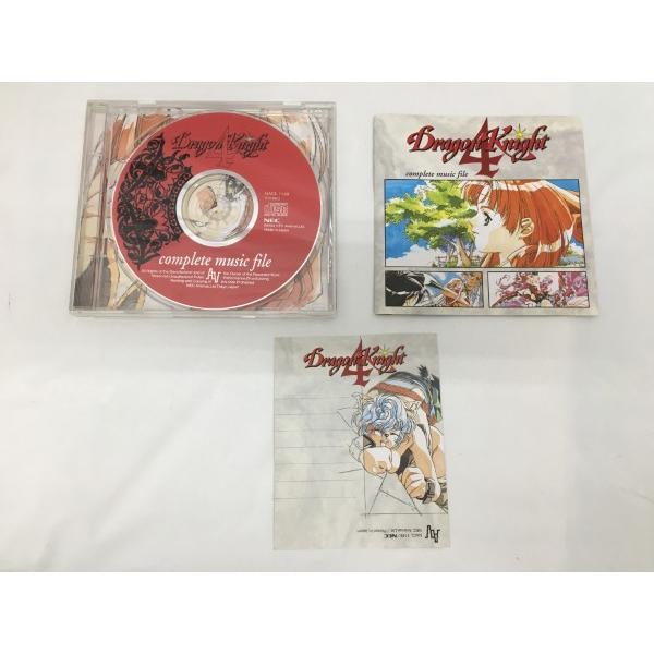 【中古】【開封品】ゲームミュージックCD　ドラゴンナイト4 コンプリート・ミュージック・ファイル＜C...