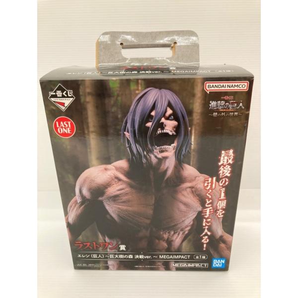 【中古】【開封品】エレン(巨人)〜巨大樹の森 決戦ver.〜 「一番くじ 進撃の巨人〜壁の外の世界〜...
