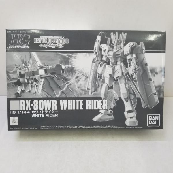 【中古】【未組立】1/144 HG RX-80WR ホワイトライダー 「機動戦士ガンダム バトルオペ...