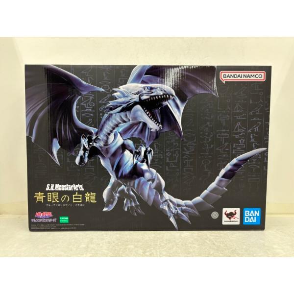【中古】【開封品】S.H.MonsterArts 青眼の白龍 「遊戯王」＜フィギュア＞（代引き不可）...
