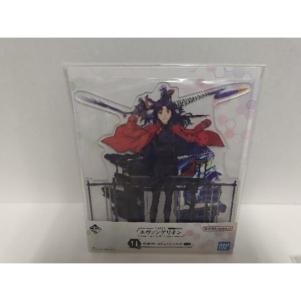 【中古】【未開封】葛城ミサト ビジュアルスタンド 「一番くじ エヴァンゲリオン 裏コード、ザ・ビース...