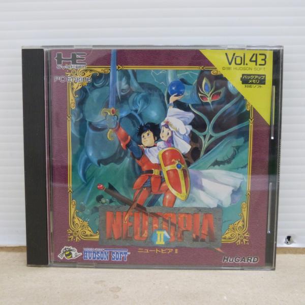 【中古】【開封品】PCエンジンHuカードソフト ニュートピア2 HC91047＜レトロゲーム＞（代引...