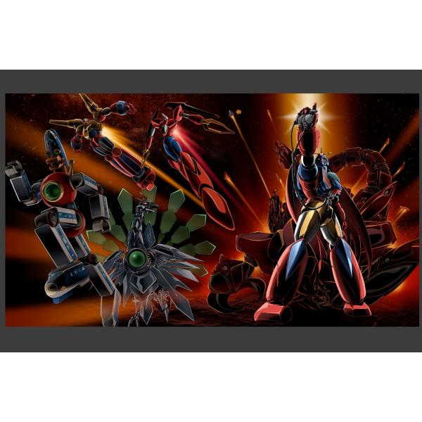【WonderGOOオリジナル限定セット】70年代風ロボットアニメ ゲッP-X スペシャルパック＜P...
