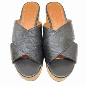 PRADA プラダ サンダル サイズ:35.5 ベロアベルクロサンダル 中古 BS99  