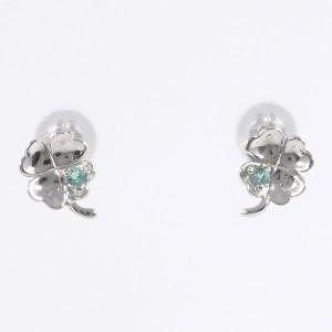 ピアス PT900 プラチナ 人工石 総重量約0.8g｜wonderprice