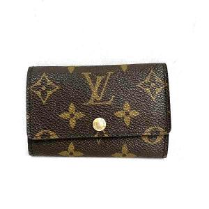 中古品　ルイヴィトン　モノグラム　ミュルティクレ4 キーケース ルイヴィトン キーケース LOUIS VUITTON 破格本物 モノグラム