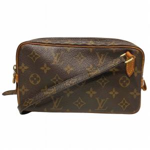 ルイヴィトン Louis Vuitton モノグラム マルリーバンドリエール M51828 バッグ ショルダーバッグ レディース 中古｜wonderprice