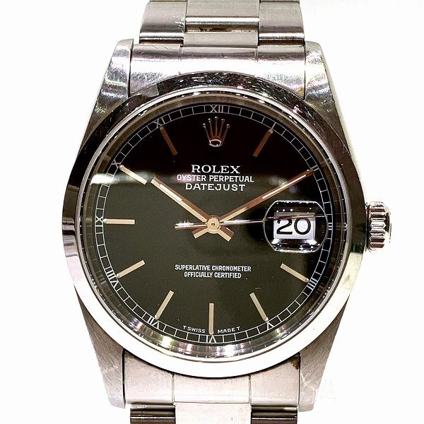 ロレックス デイトジャスト 16200 W番 自動巻 時計 メンズ 中古 腕時計