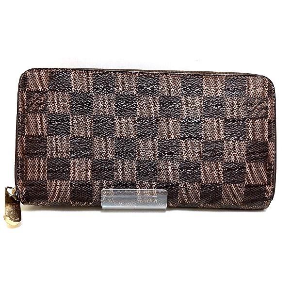 ルイヴィトン Louis Vuitton ダミエ ジッピーウォレット N60015 ラウンドファスナ...