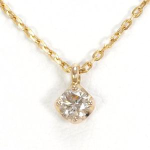 中古美品】K18PG K10PG サファイヤ ネックレス S 0.61ct 2.5g 