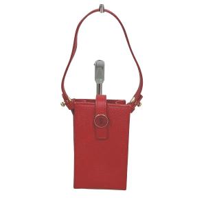 シャネル CHANEL ココマーク キャビアスキン レッド 携帯電話ケース ブランド小物 ポーチ レディース バッグ 中古