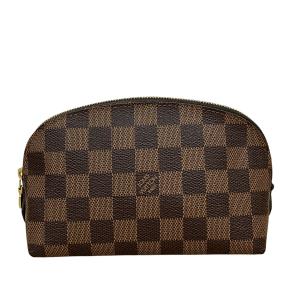 ルイ・ヴィトン LOUIS VUITTON ポッシュ・コスメティック 化粧ポーチ ダミエ ダミエキャンバス N47516 レディース 中古