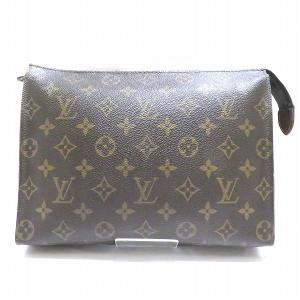 ルイヴィトン Louis Vuitton モノグラム ポッシュトワレット26 M47542 バッグ クラッチバッグ セカンドバッグ ユニセックス 中古｜wonderprice