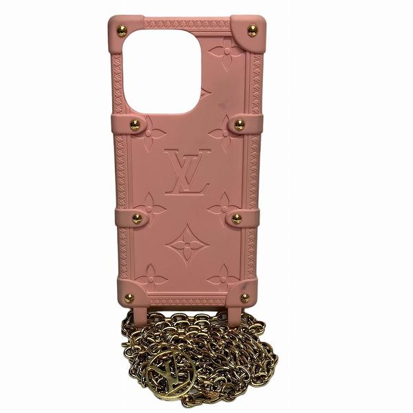 ルイヴィトン Louis Vuitton モノグラム リ・トランク iPhone14Pro M820...