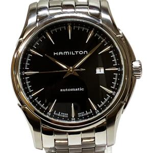 ハミルトン HAMILTON ジャズマスター ビューマチック 腕時計 総重量約183.1g SS SS 自動巻き ブラック文字盤 H32 715 131 メンズ 中古