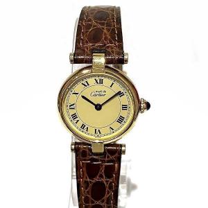カルティエ Cartier マスト ヴァンドーム SM 1851 クォーツ 時計 腕時計 レディース 中古｜wonderprice