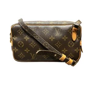 ルイ・ヴィトン LOUIS VUITTON マルリーバンドリエール ショルダーバッグ モノグラム M51828 ユニセックス 中古