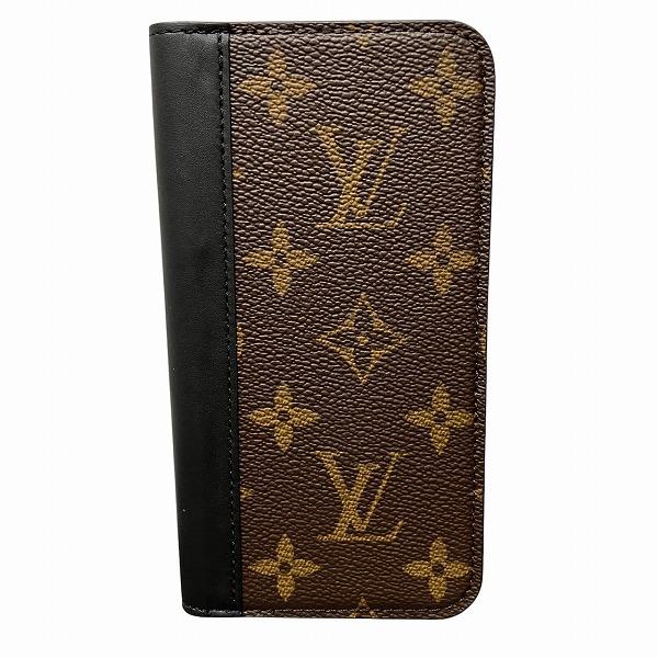 ルイヴィトン Louis Vuitton モノグラム フォリオ IPHONE XS MAX用 スマホ...