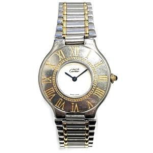 カルティエ Cartier マスト21 ヴァンティアン クォーツ 時計 腕時計 ボーイズ 中古｜wonderprice
