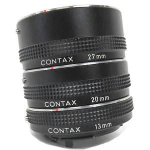 CONTAX コンタックス/接写リング/AUTO EXTENSION TUBE 13mm 20mm 27mm/カメラ関連/Bランク/77【中古】｜wonderrex-ec