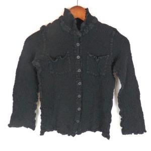 me ISSEY MIYAKE ミー レディース ワッフル プリーツ カーディガン SIZE Free MI73FO711 ブラック me ISSEY MIYAKE ミー レディース ワッフル プリーツ カーディガン