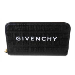 GIVENCHY  ジバンシー/Gカットウォレット 4Gコーティング/キャンバス&レザー ブラック/BB60L7B1GT/Aランク/84【中古】