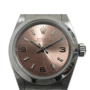 ROLEX ロレックス/2002年頃製造/オイスターパーペチュアル・レディース・ピンク/Y番/76080/Aランク/63【中古】｜wonderrex-ec