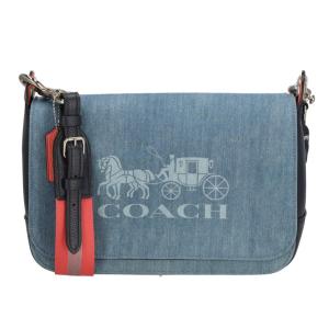 COACH コーチ/デニムメッセンジャーバッグ/91137/A20**/コーチ/Bランク/85【中古】｜wonderrex-ec