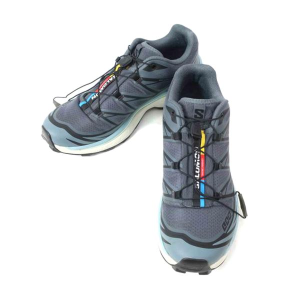 SALOMON サロモン/XT−6 ランニングシューズ 26.5cm ブルーグレー系/477386/...