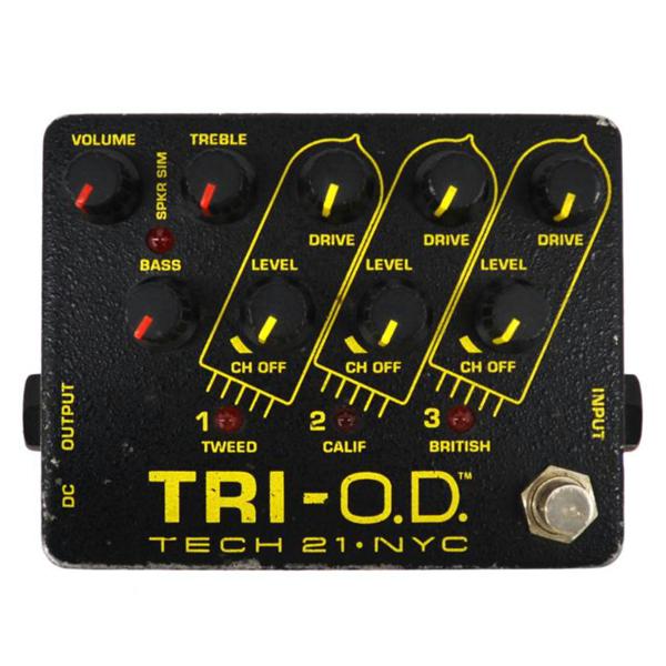 TECH21 テック21/ギター用 プリアンプ オーバードライブ/TRI-OD/Bランク/75【中古...